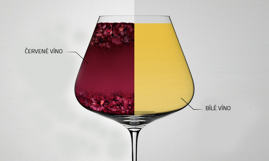 cervene versus bile vino v cem se lisi